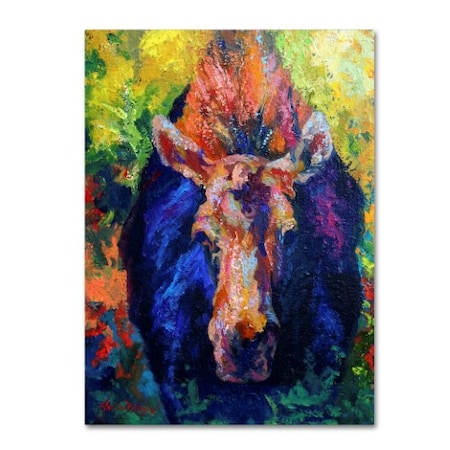 Marion Rose 'Moose II 4' Canvas Art,18x24